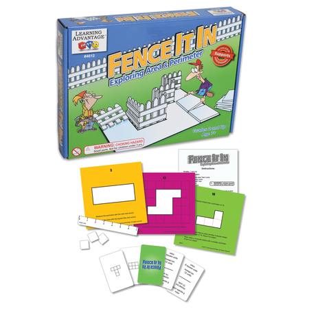 LEARNING ADVANTAGE Fence It In Exploring Area and Perimeter Game 4612